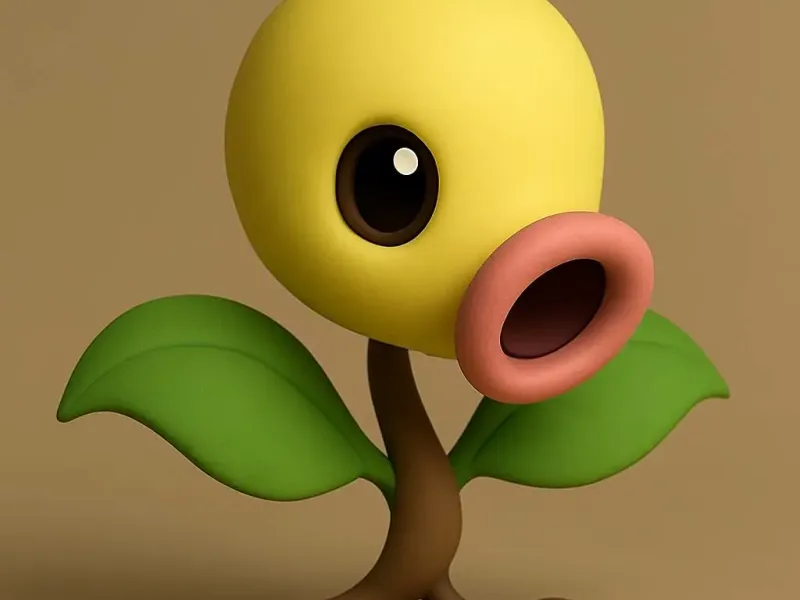 Bellsprout Pokemon Chibi