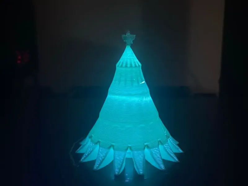 Kleine Tannenbaumlampe