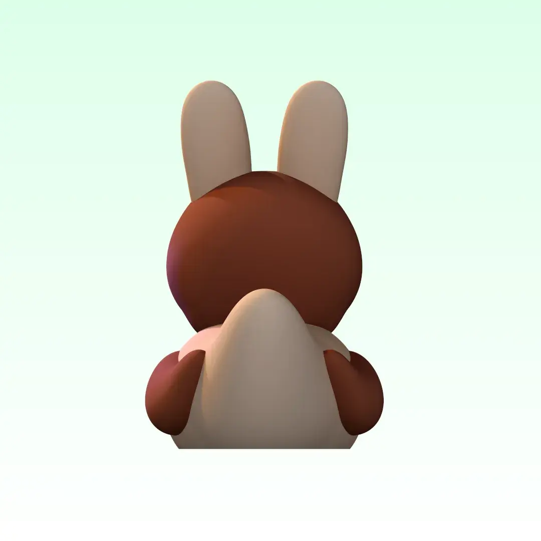 Labubu Duck 3D Model STL file Cute Fanart