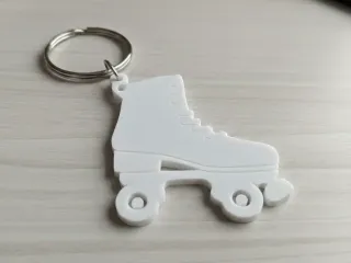 Roller Skate Keychain