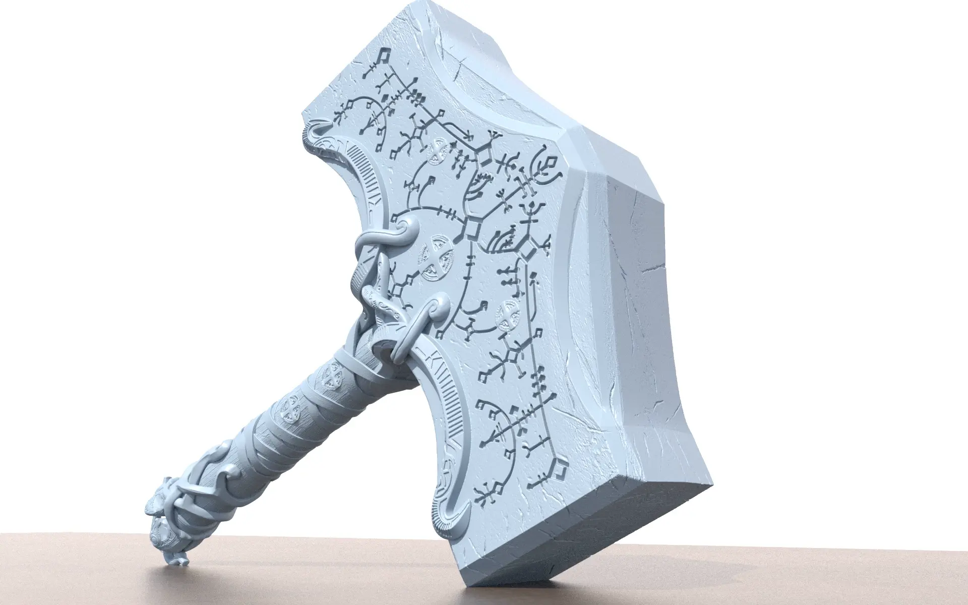 mjolnir God of war (thor's hammer) | 3D models download | Creality Cloud