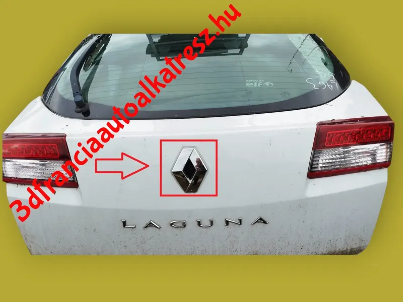 Renault Laguna III hátsó ajtó embléma 848900001R
