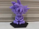 Goku Low poly-1
