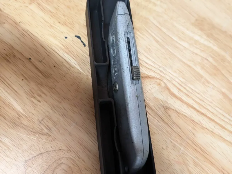 Gridfinity Box Cutter Storage (with blades)