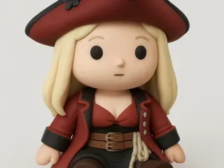 mini Lady Pirate