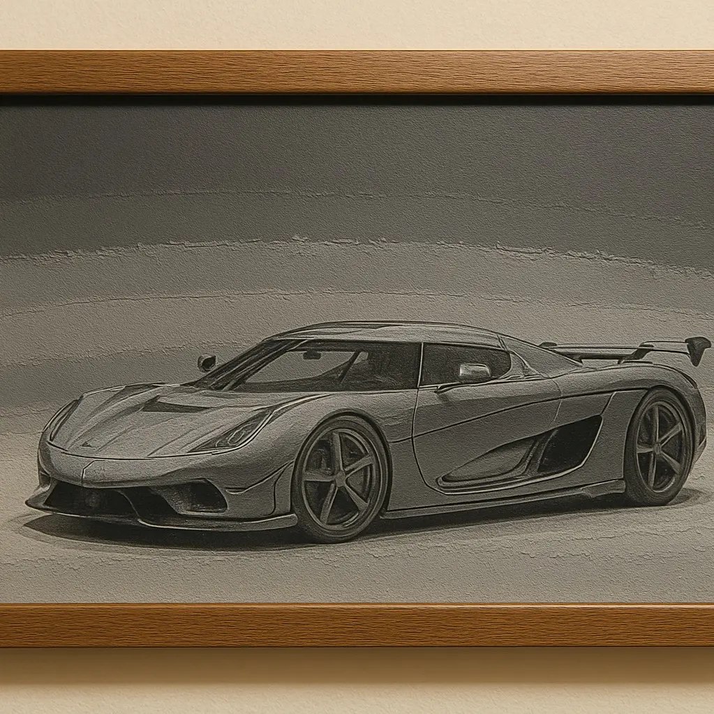 Koenigsegg Agera 3D-Art Picture