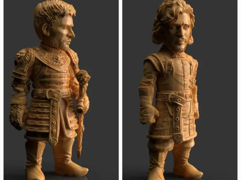 Games of Thrones. Jaime Lannister and Jon Snow