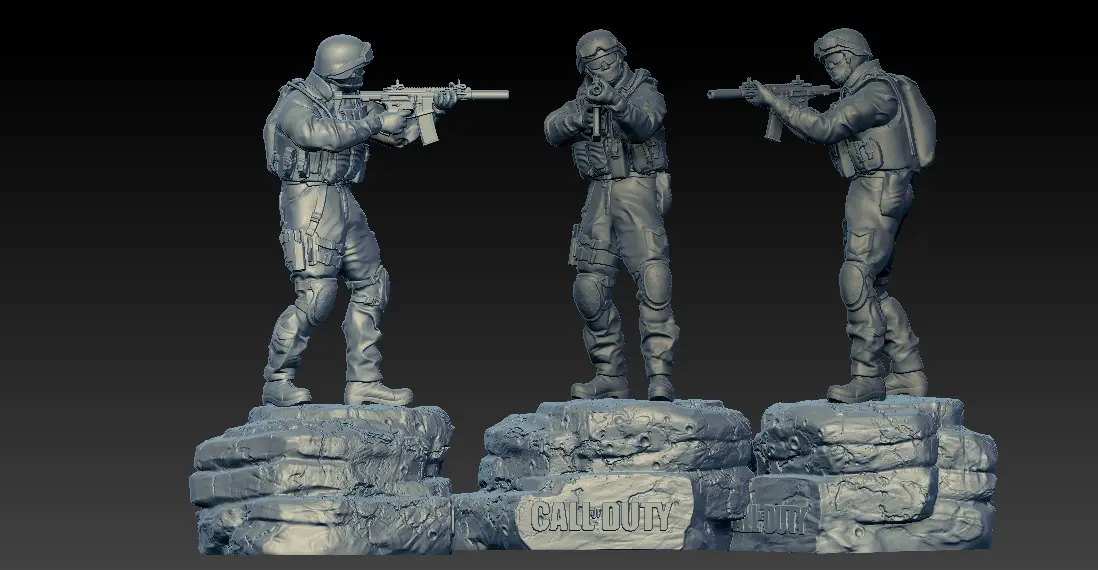 CALL OF DUTY MODERN WARFARE - PERSONAJES - IMPRESIÓN 3D