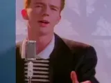 Rickroll QR code Keychain-2