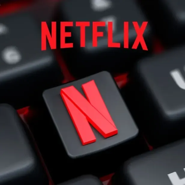 N Netflix keycaps
