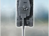 Futuristic Rear Center Turret Tank (4) - miniatures warhamme-4