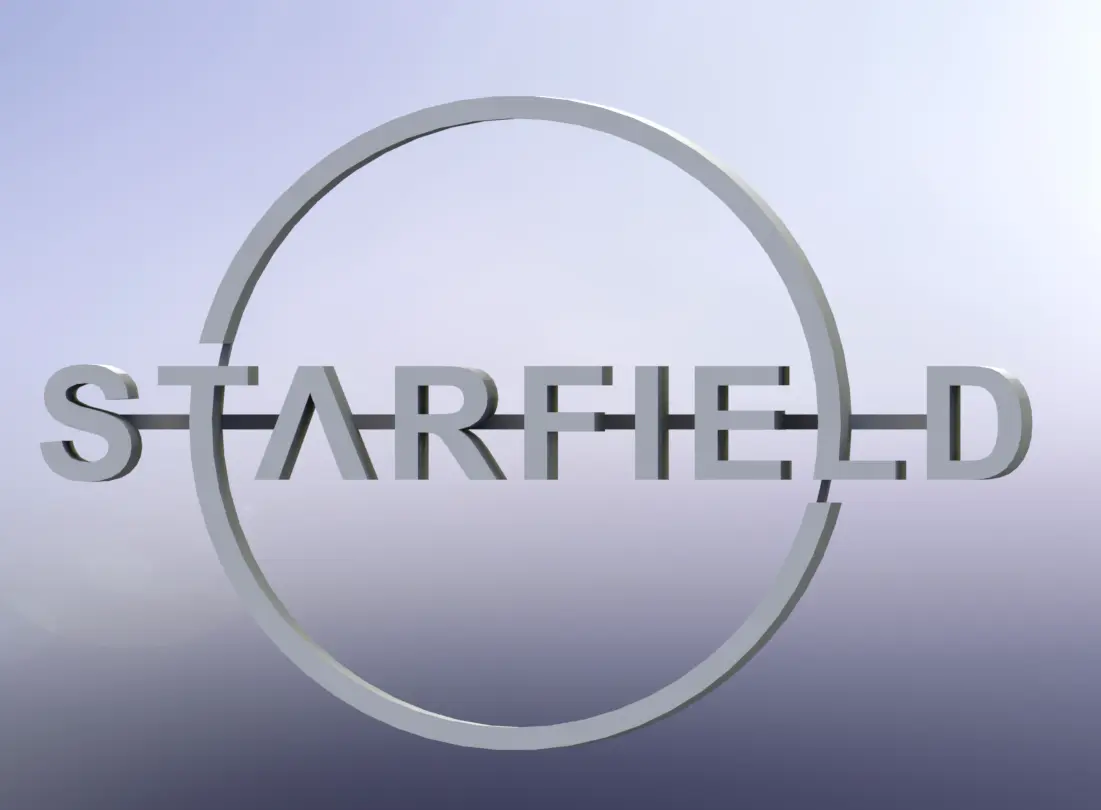 STARFIELD Logo (With base and without base)