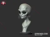 Alien Bust Toy - Sculpt Miniatures-2