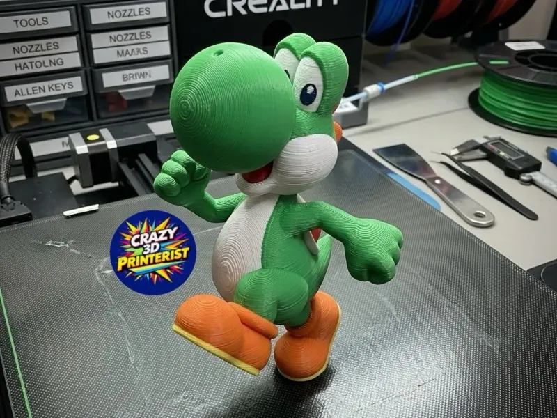 Green Yoshi Figure