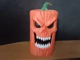 Tea light Pumpkin lamp-3
