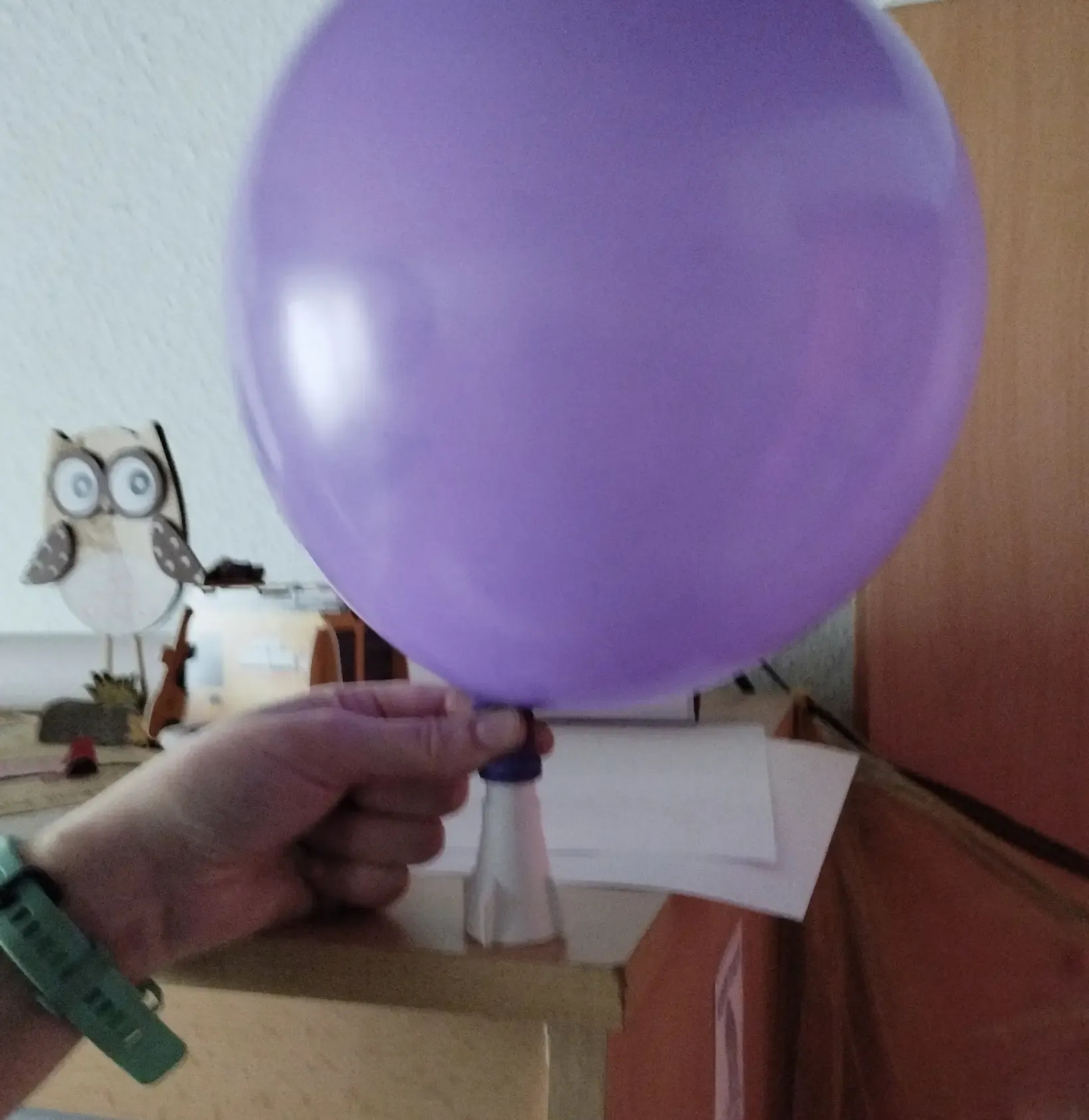 Balloon powered rocket 2