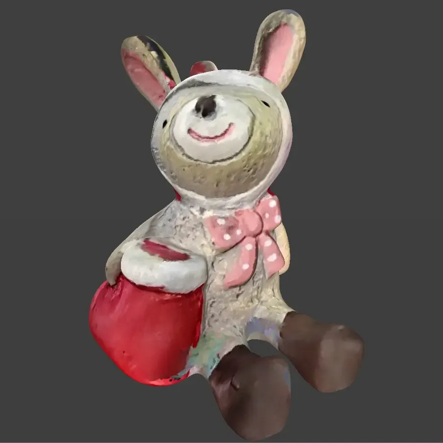 Christmas Rabbit（generated by Revopoint POP 2）