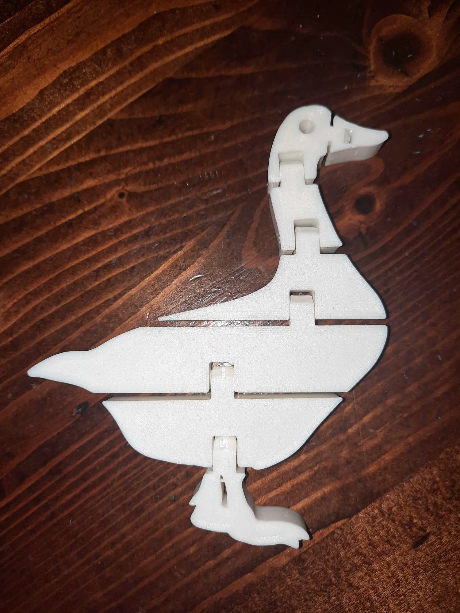 Flexi articulated goose