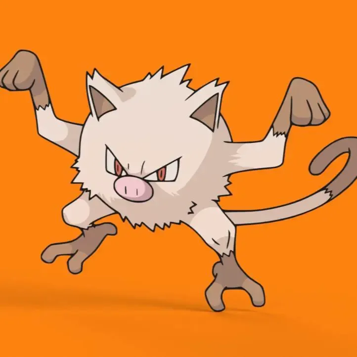 Mankey Wall Art