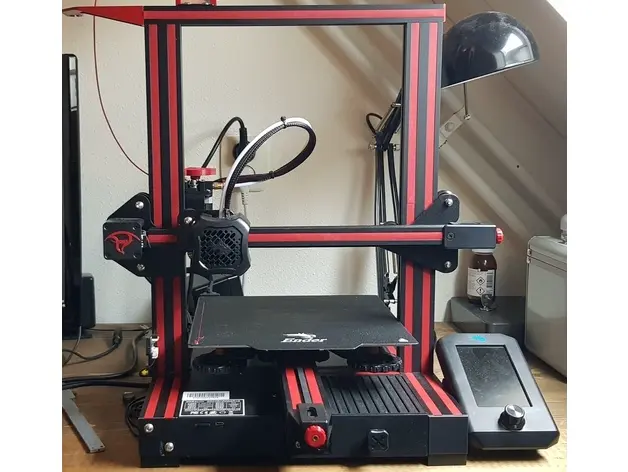 Ender3+V2   Easy+V-Slot+snap+cover