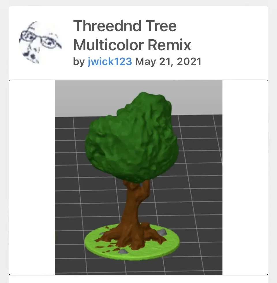 tree miniature Dnd