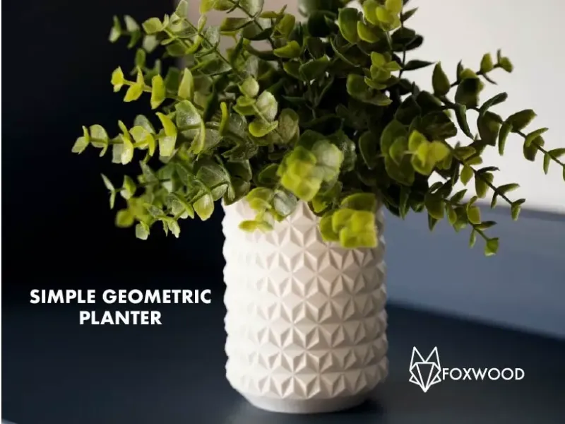 Simple Geometric Planter