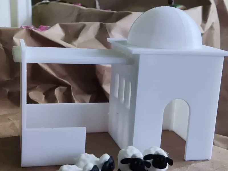 Casa hebrea - Casa para el pesebre