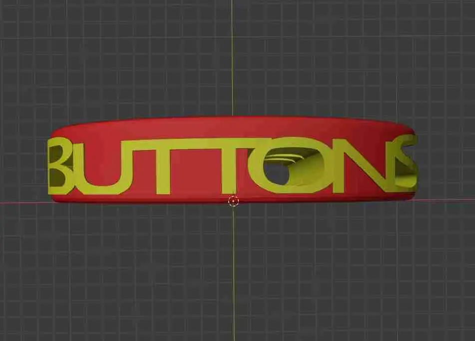 Button flip text