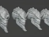 Alien warrior heads-1