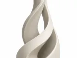 Flow Vortex Ribbon Vase - Modern Spiral Sculptural Planter-3