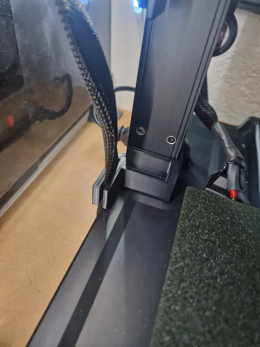 Ender-3 V3 KE/SE removable bin, cable holder and lid