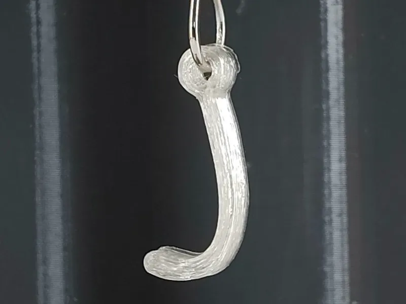 J keychain