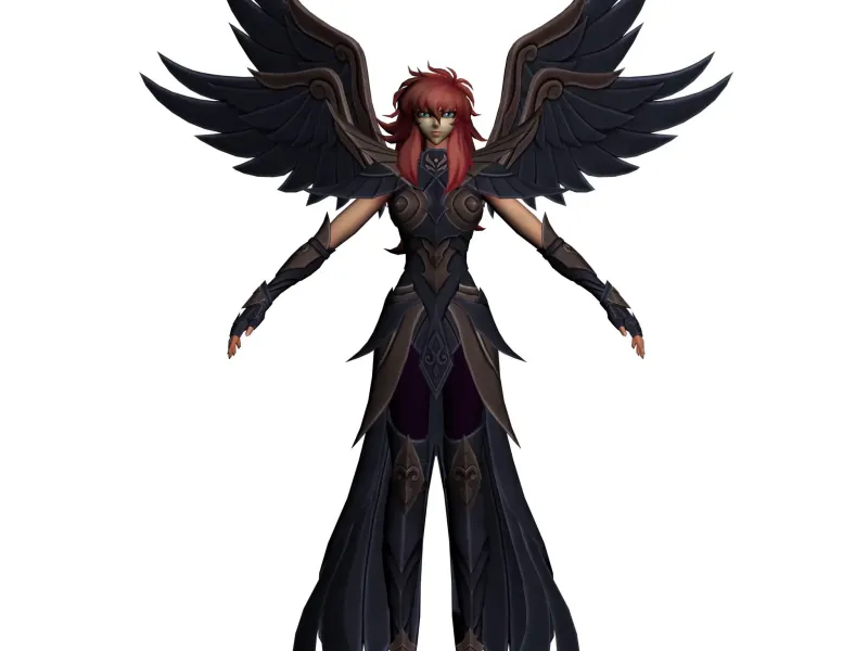 Saint Seiya - Persephone Low-poly 3D model games