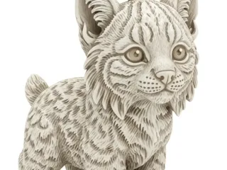 Chaveiro filhote de lince
