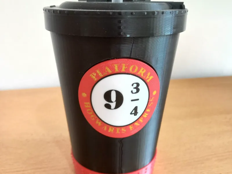 Vaso Harry Potter Hogwarts Express – 500 ml con Tapa