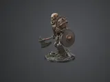 Giant Skeleton Brute  - Tabletop Miniature-2