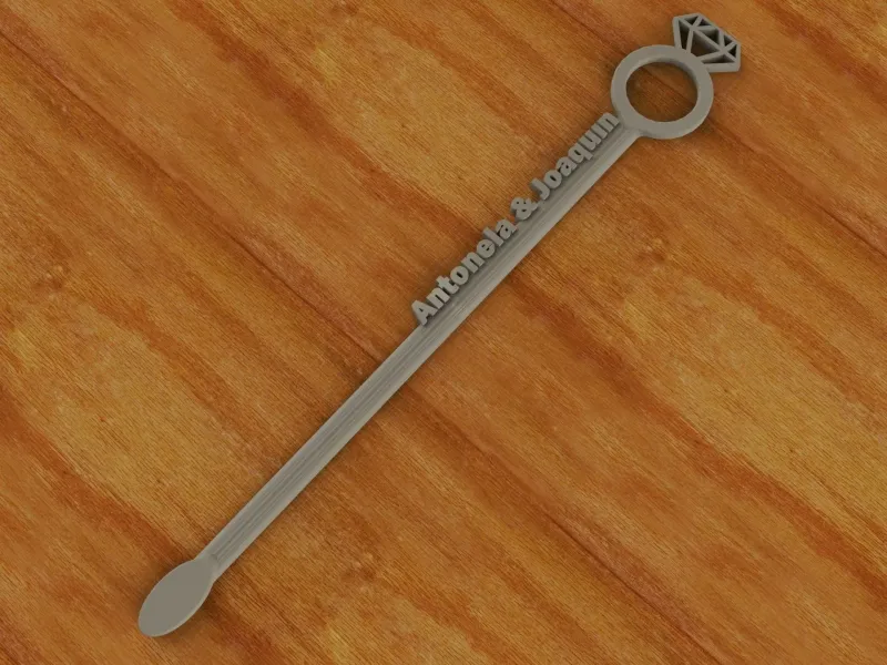 Stirrer de Tragos de Anillo