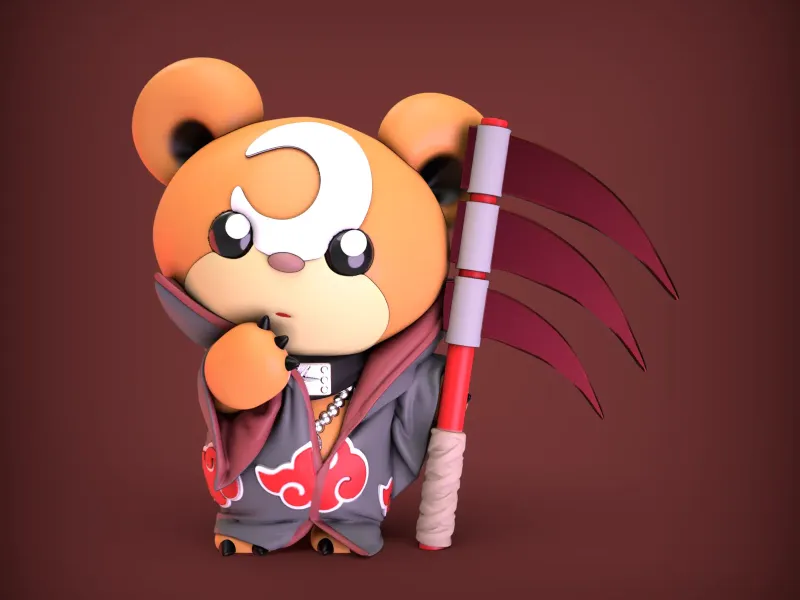 TEDDIURSA AKATSUKI