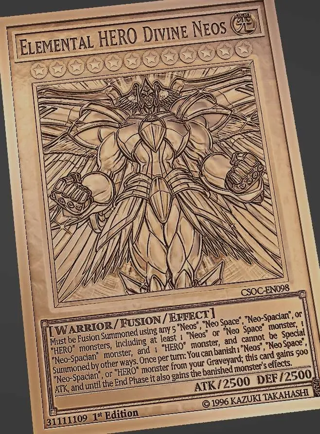 elemental hero divine neos - yugioh