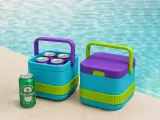 Mini Can Cooler Caddy | Portable Four Can Beverage Holder-7