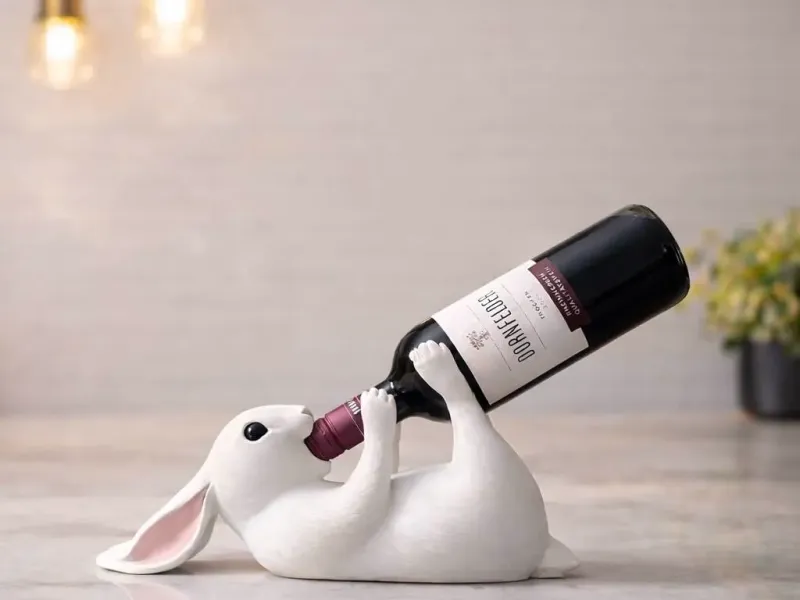 Wine Bottle Holder (Bunny/Easter)