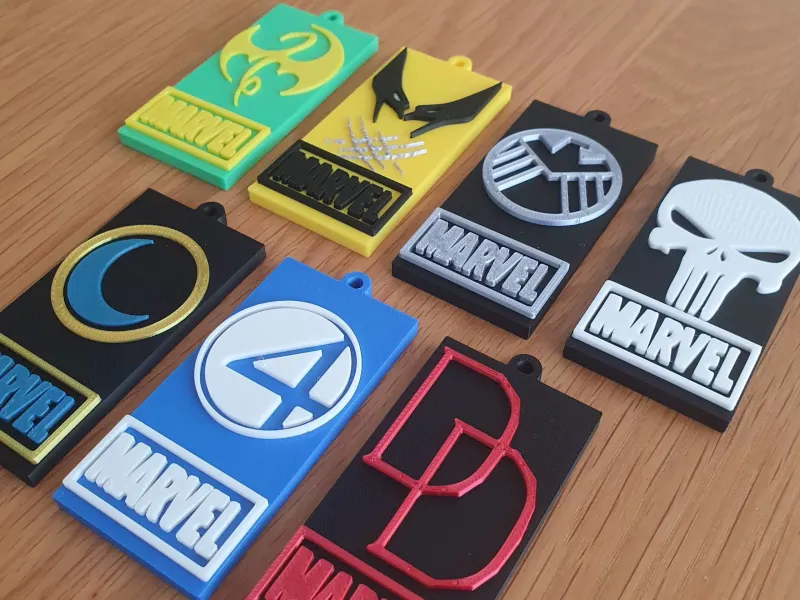 Marvel Keychains Collection 2