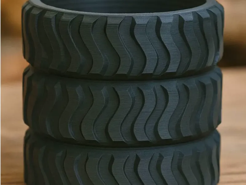 Recycled Tire Planter