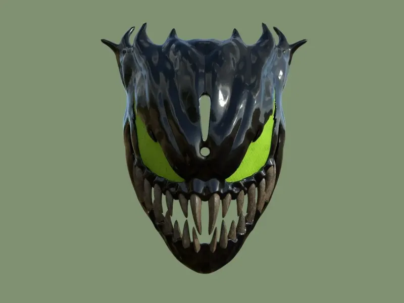 GHENGAR inspired mask Mask 3d digital download