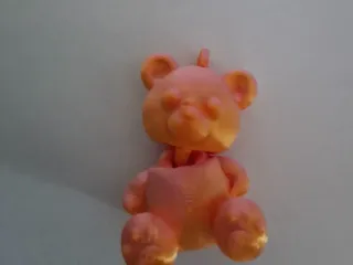 flexi gummy bear keychain