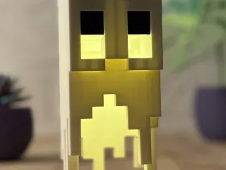 Minecraft inspired ghost
