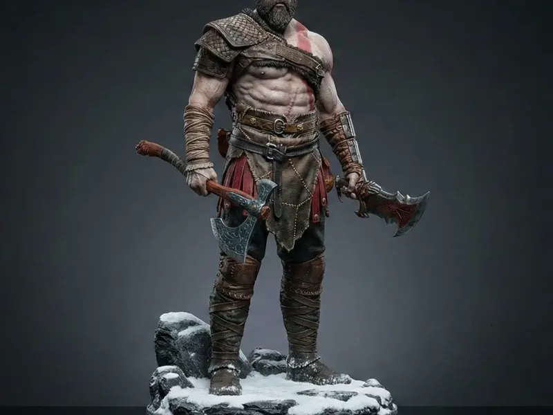 Figura Kratos - Fan Art