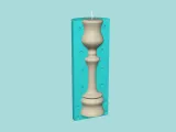 Candle Mold A16 - Molding Maker Wick Template-5