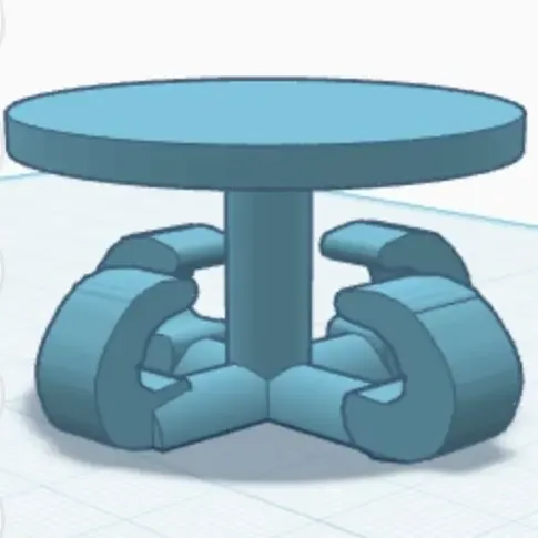 Quadro table legged