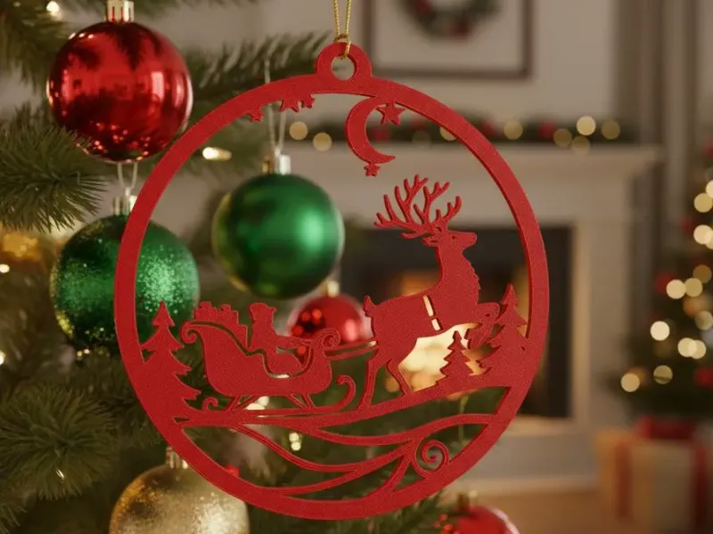 Santa's Ornament